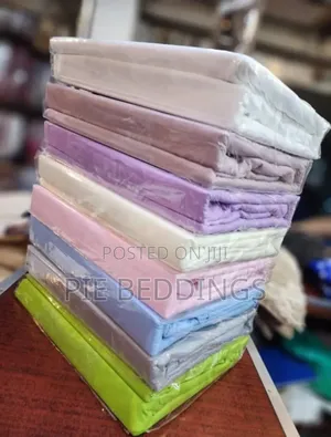 5x6 Plain Bedsheets With Pillow Cases