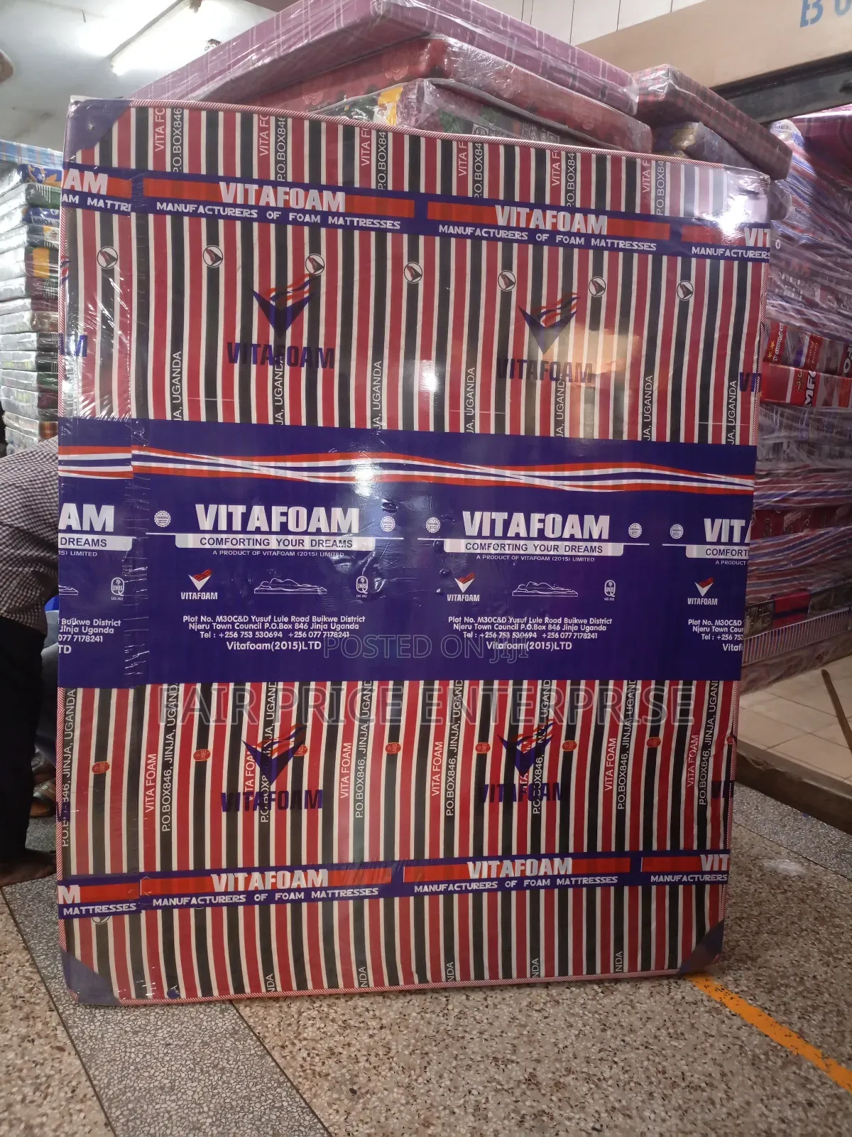 Vitafoam Mattress 6x6 By6 Inches Sealed Cover