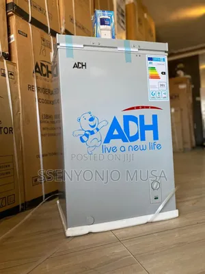 ADH 130 Litre Chest Freezer - Silver,Stainless Steel,Energy