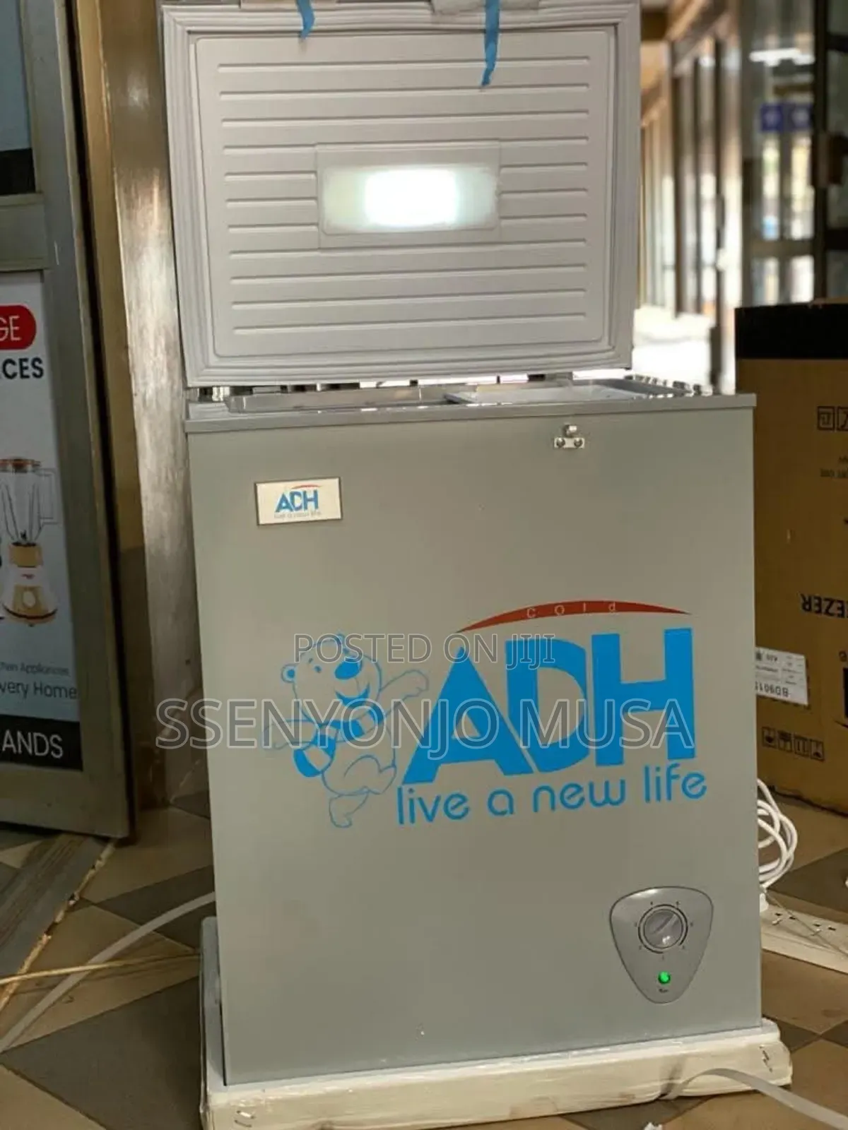 Adh 150l Solar Dc Chest Freezer -Low Power, Single Door,Fast