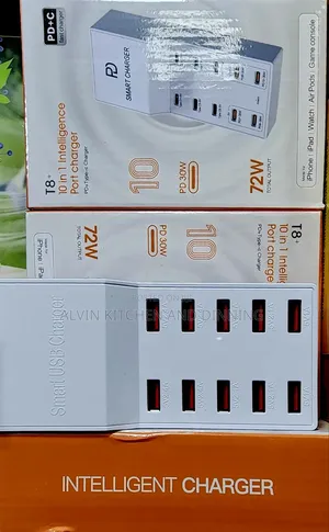 Smart USB Charger With Multiple Ports