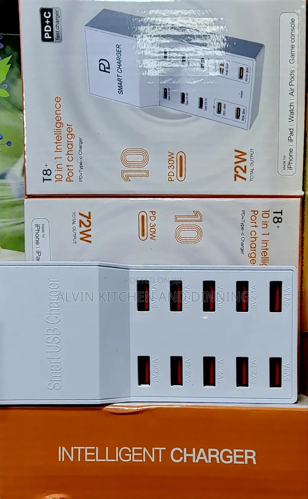 Smart USB Charger With Multiple Ports