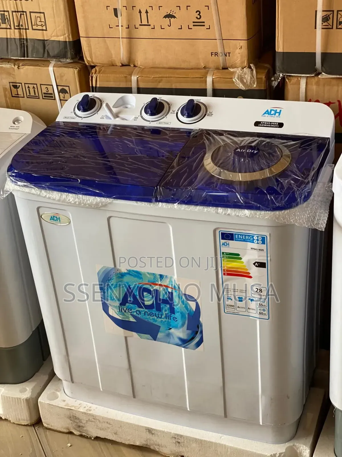 ADH 7KG Twin Tub Washing Machine-Compact, Efficient,And Easy
