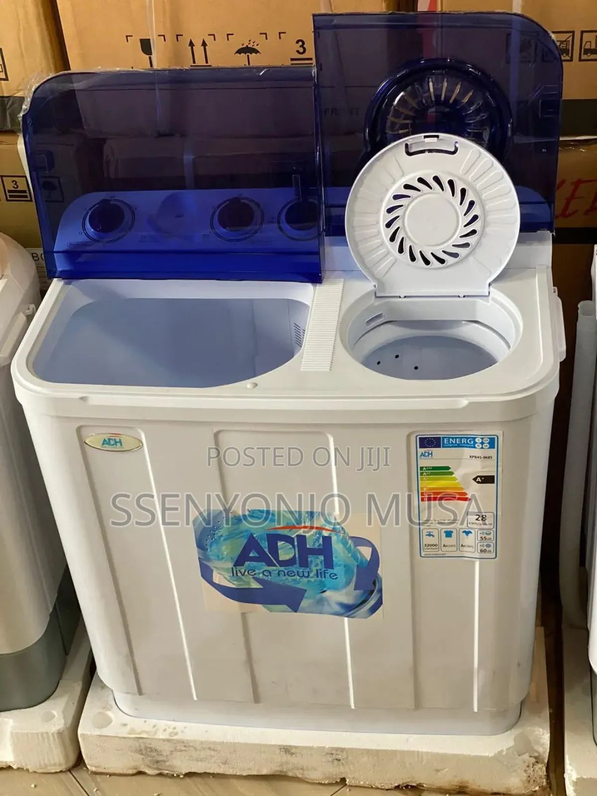 ADH 7KG Twin Tub Washing Machine-Compact, Efficient,And Easy