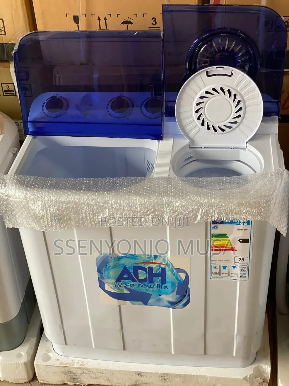 ADH 7KG Twin Tub Washing Machine-Compact, Efficient,And Easy