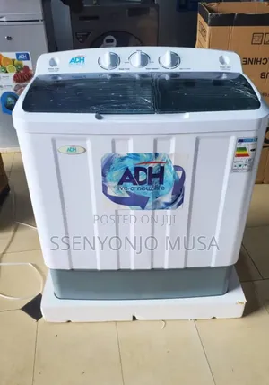 ADH 8kg Washing Machine - White, Compact, and Efficient