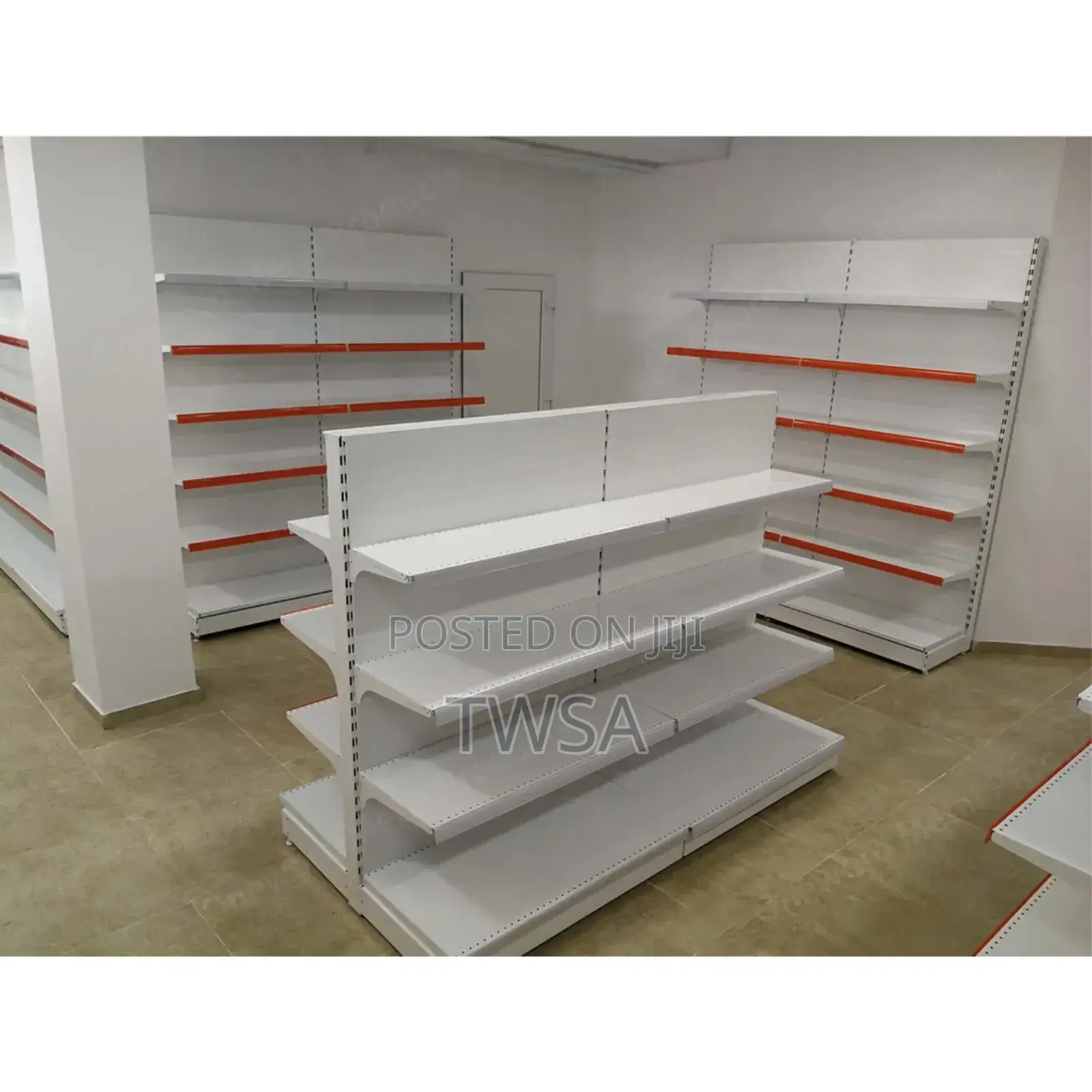 Single and Double Sided Supermarket Shelves