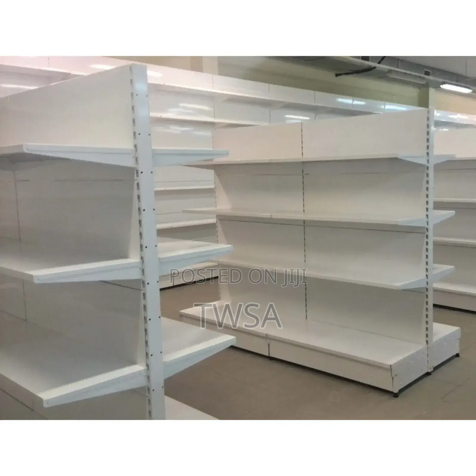 Single and Double Sided Supermarket Shelves