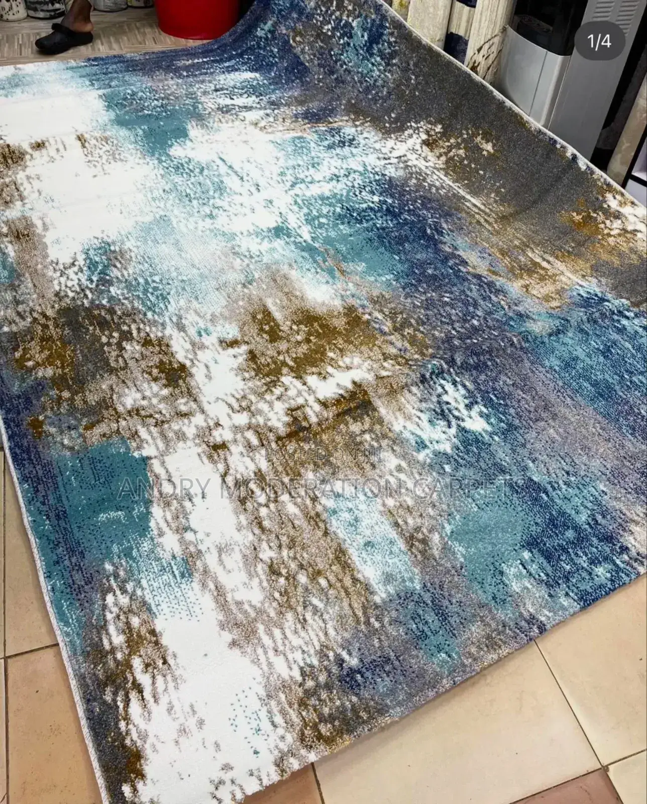 Blue Center Rugs