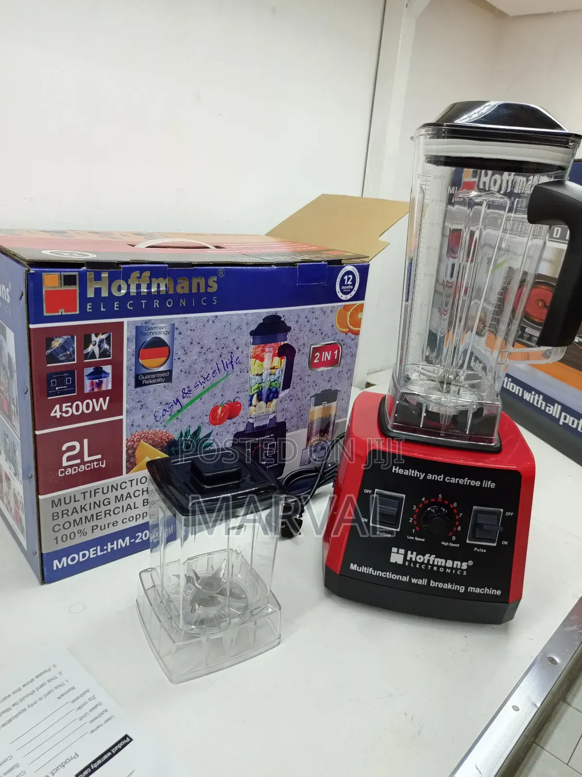 Hoffman 2in1 Electric Blender