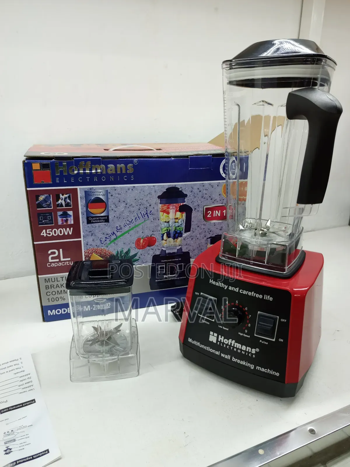 Hoffman 2in1 Electric Blender