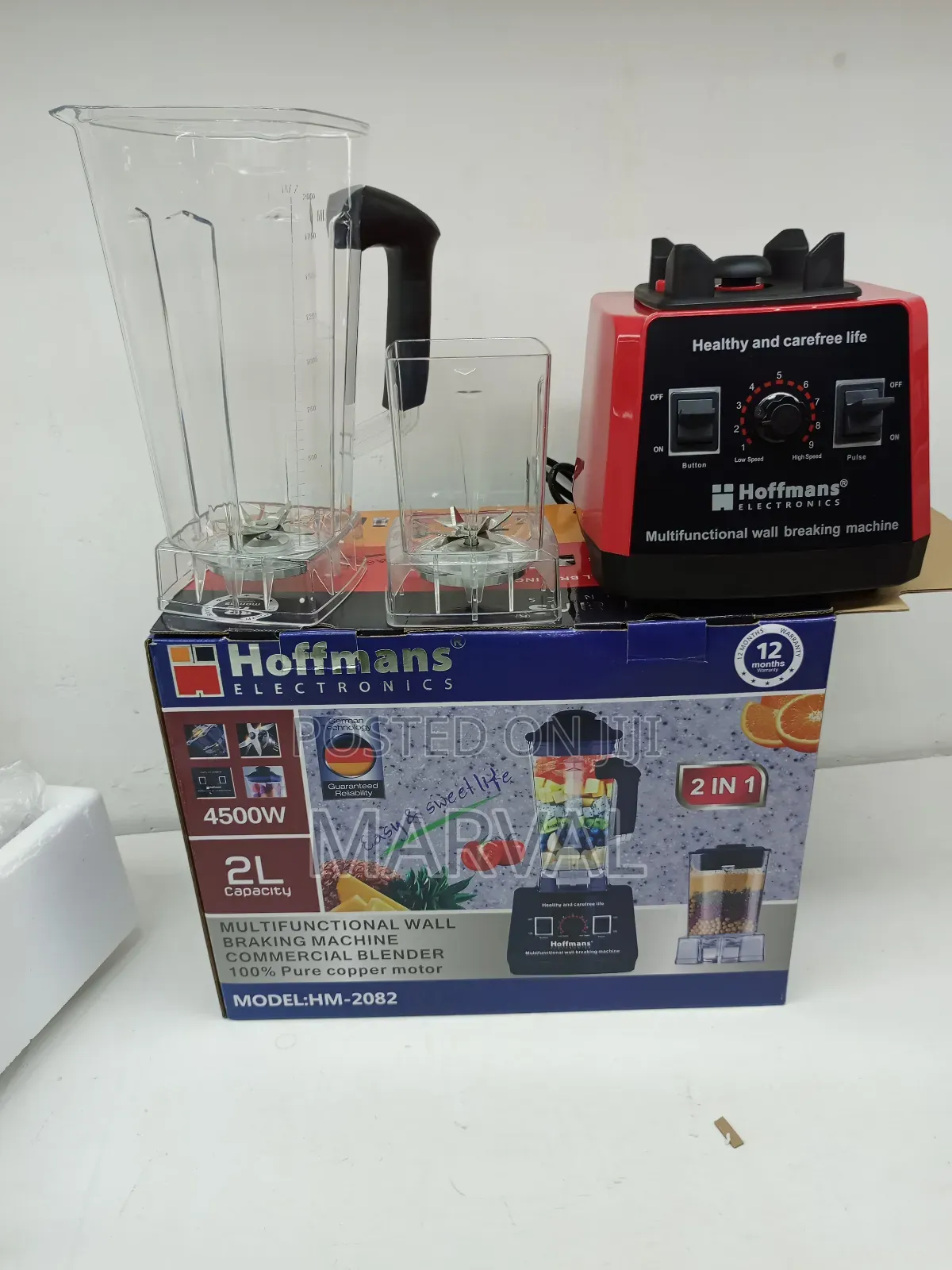 Hoffman 2in1 Electric Blender