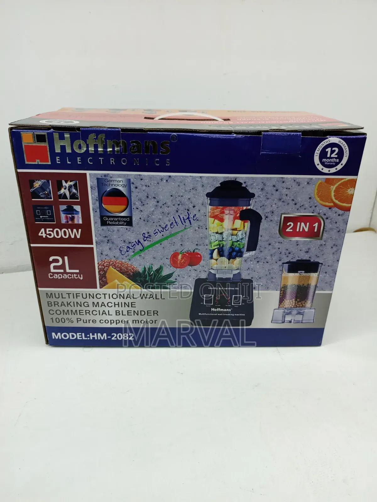 Hoffman 2in1 Electric Blender