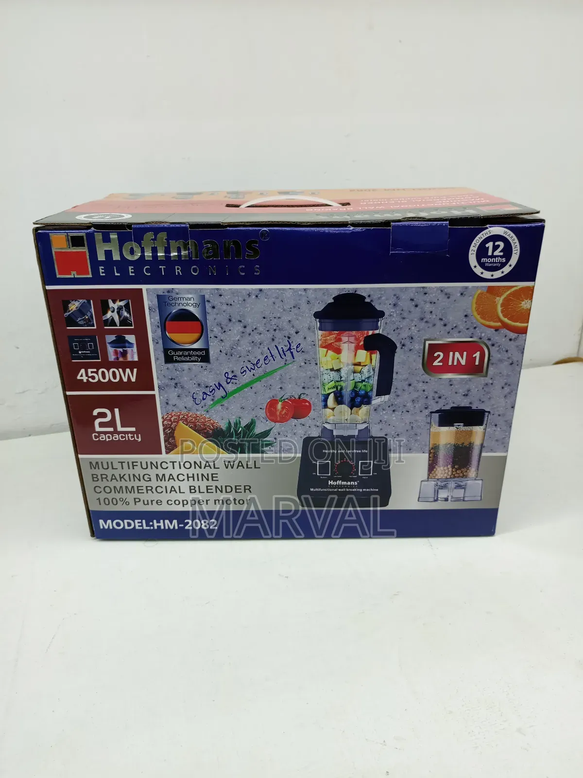 Hoffman 2in1 Electric Blender