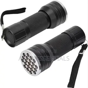 Portable Battery-Powered Counterfeit Money Detector Torch
