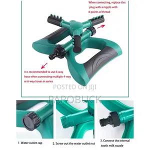 360° Rotating Garden Sprinkler