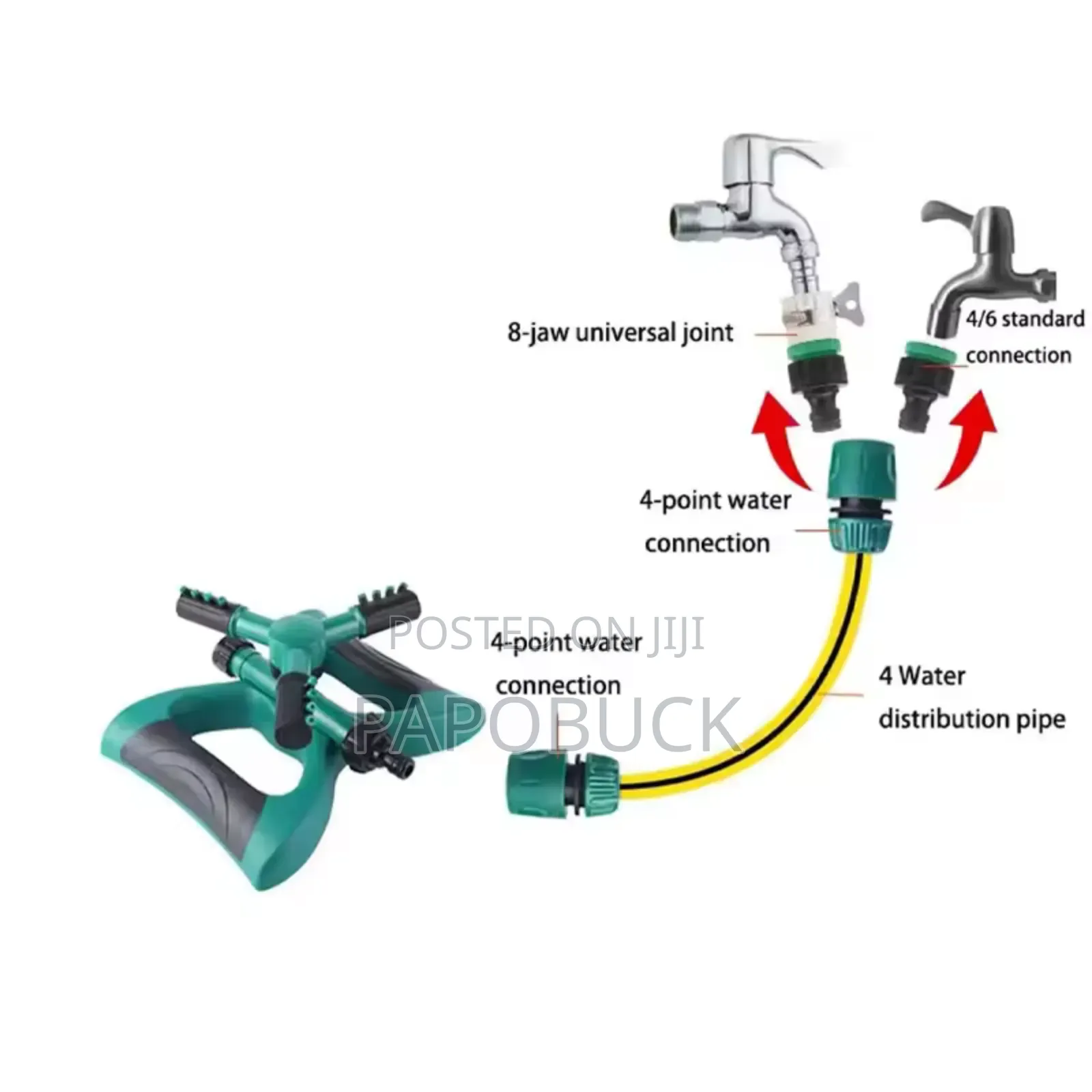 360° Rotating Garden Sprinkler