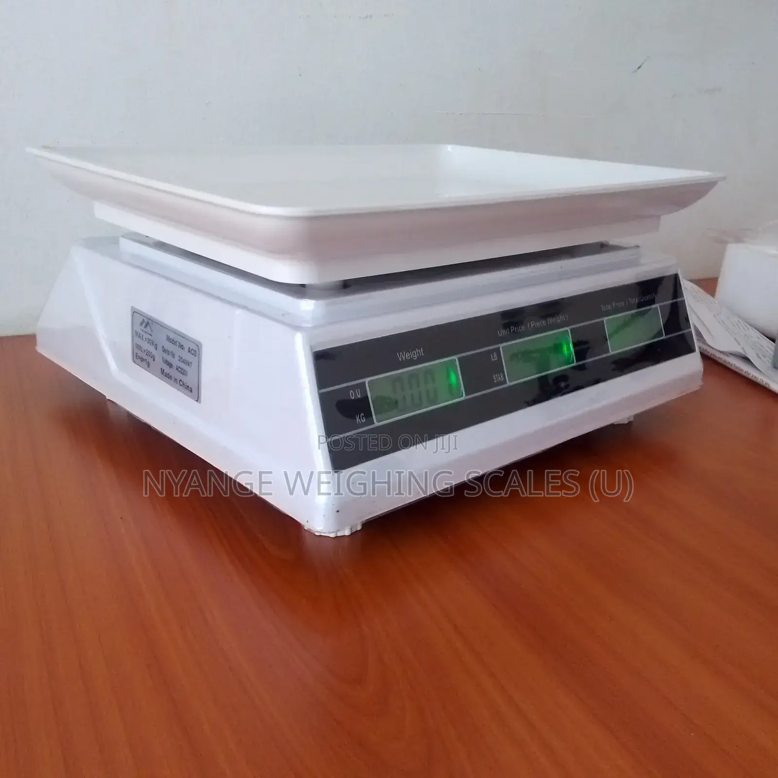 ACS D=5g Best Price for Electronic Table Top Scale 30kg