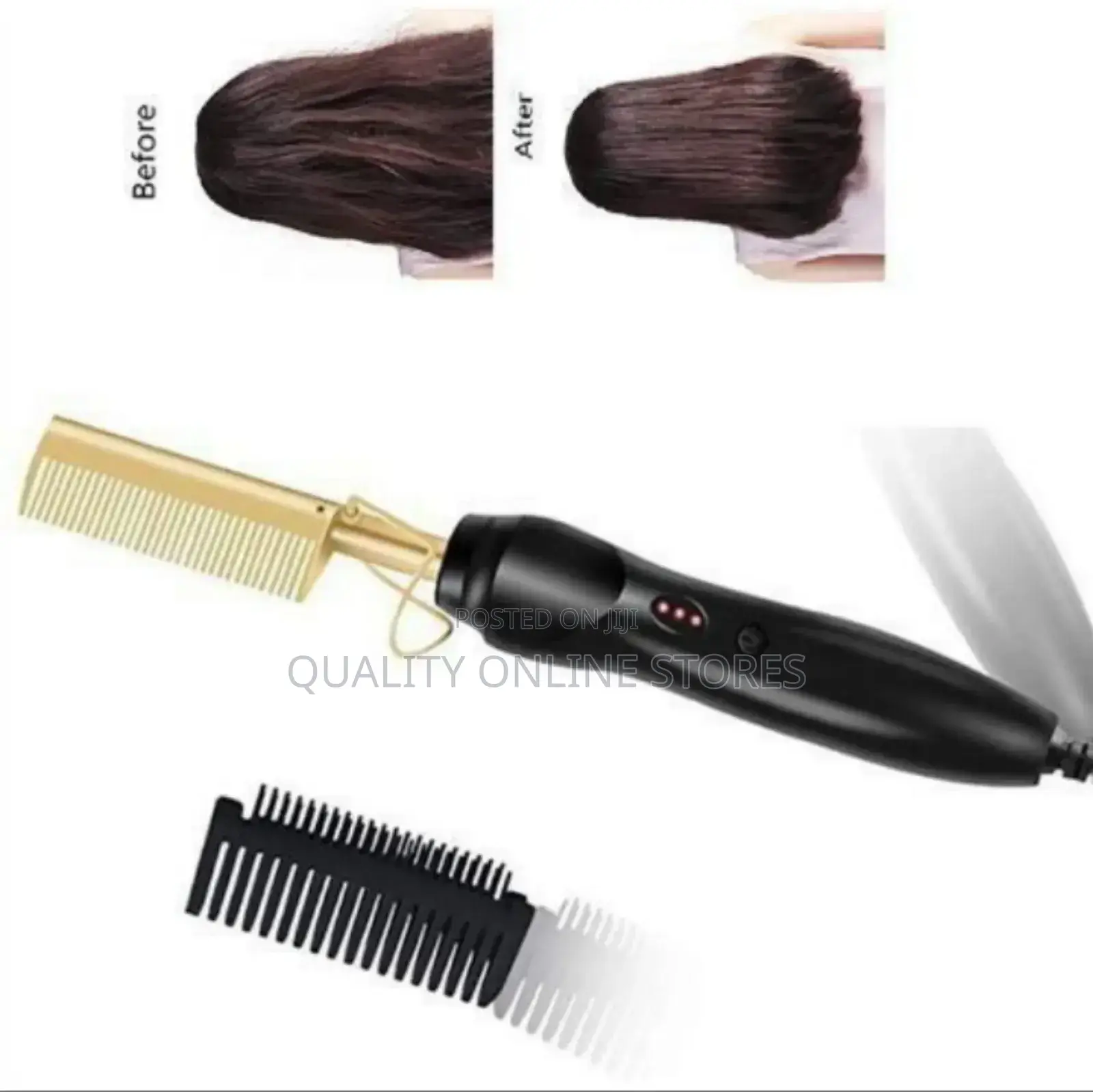 Hot Hair Straightener Brush