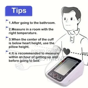 Electronic Home Use Blood Pressure Monitor