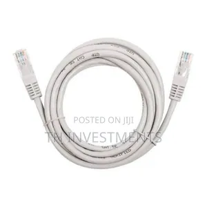 Cat 6 Ethernet Cable for LAN Ports 3m - White