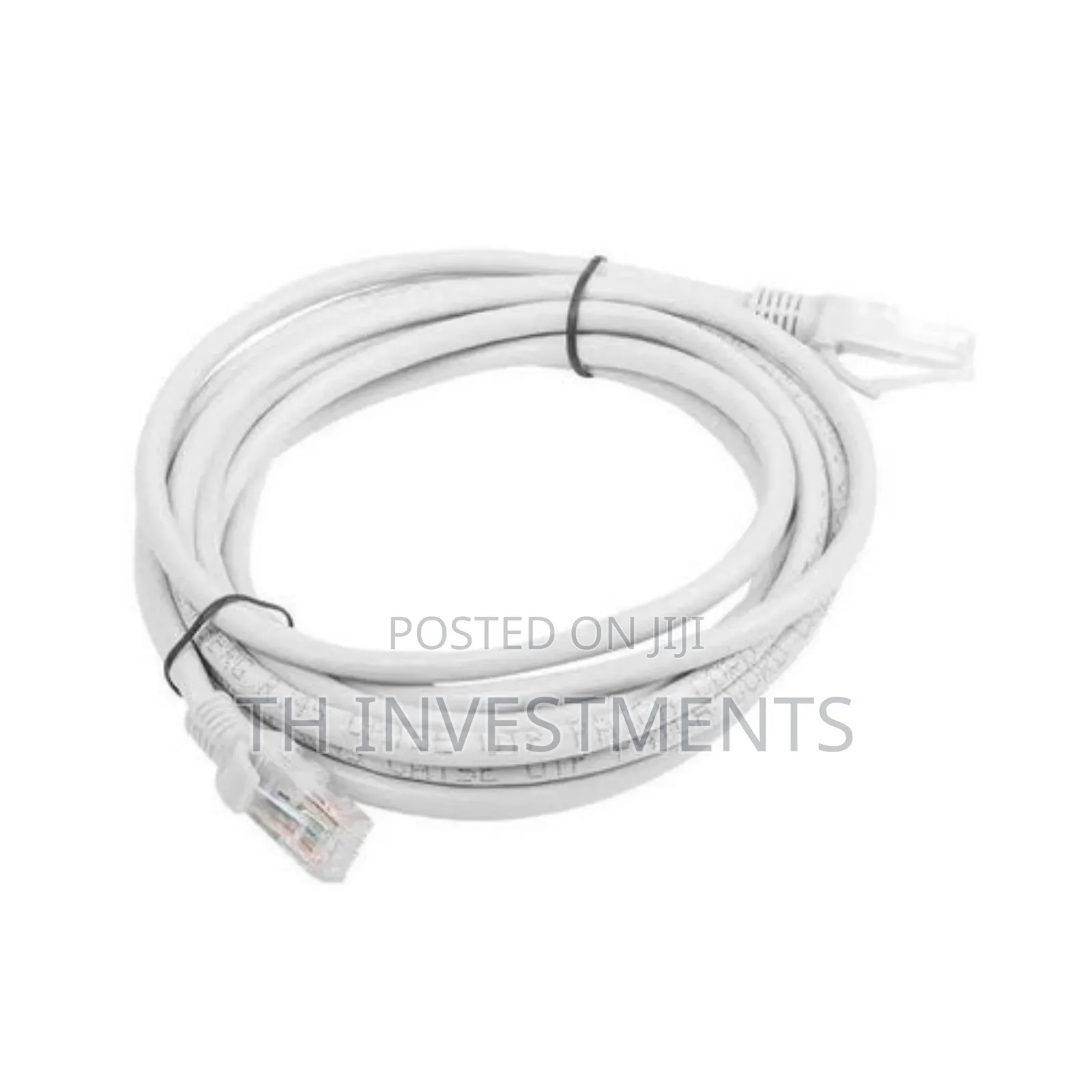 Cat 6 Ethernet Cable for LAN Ports 3m - White