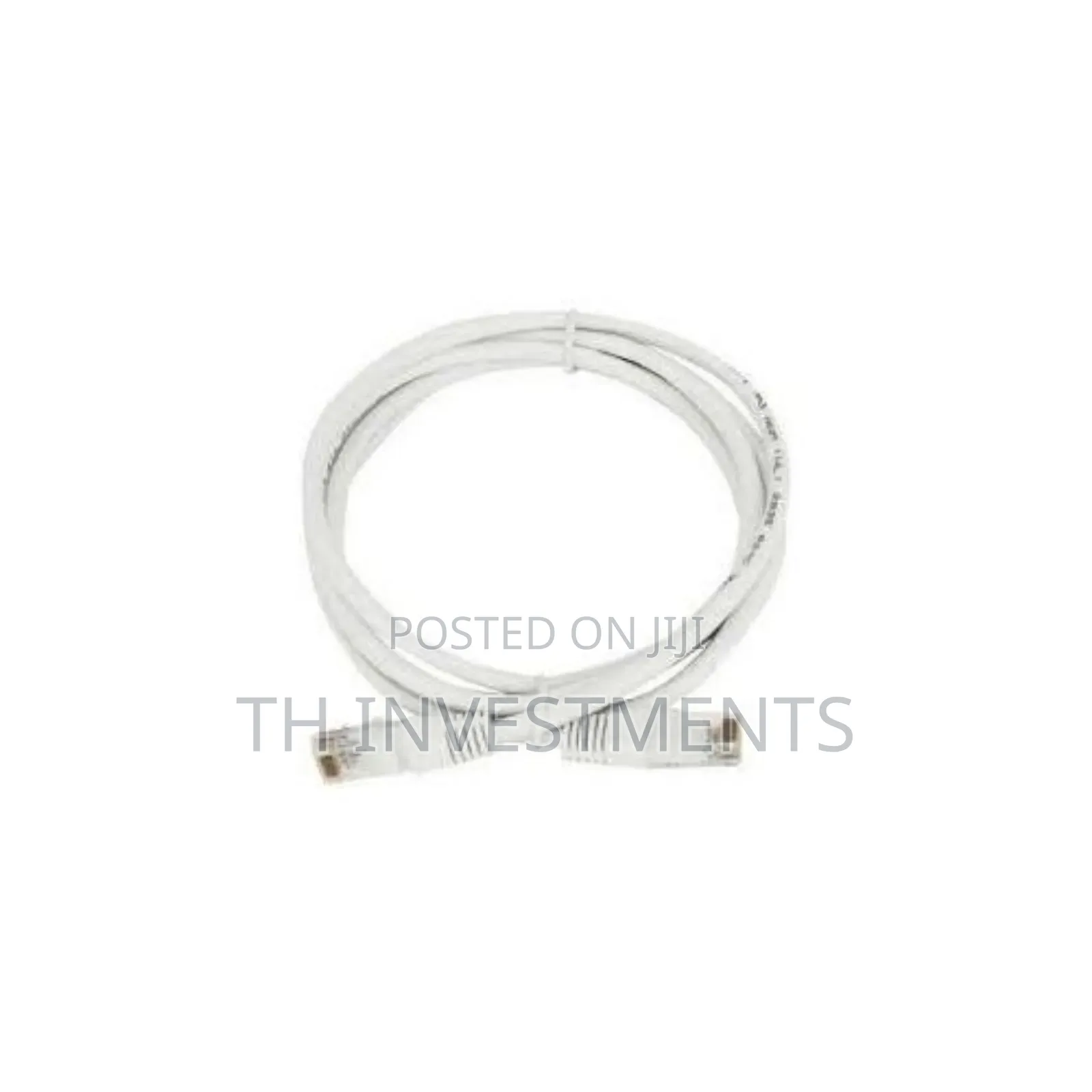 Cat 6 Ethernet Cable for LAN Ports 3m - White