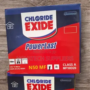 N50MF Chloride Exide Car Batteries Pawalast