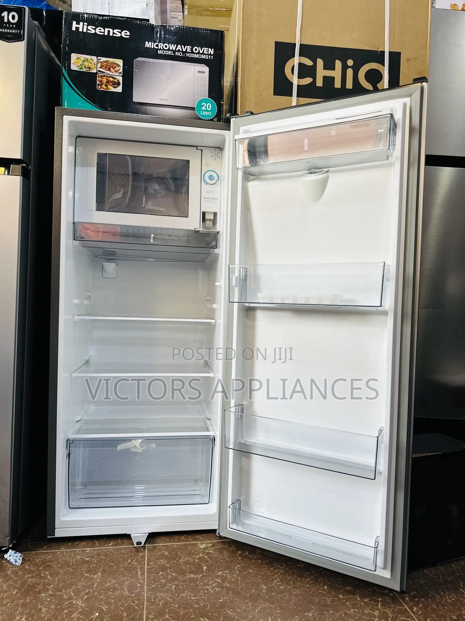 Hisense 229l Fridge With Water Dispenser