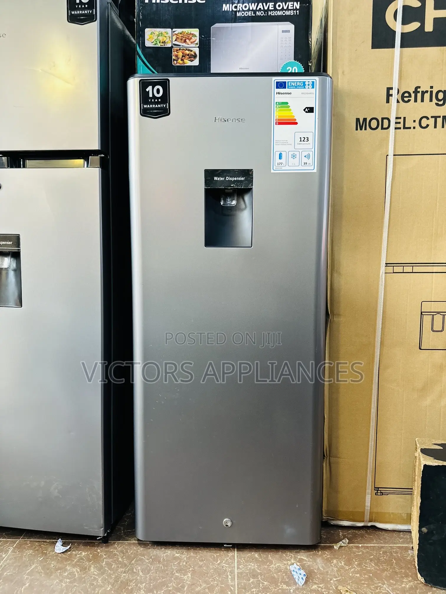 Hisense 229l Fridge With Water Dispenser