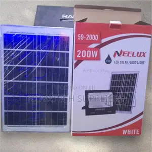 200W Automatic Neelux LED Solar Flood Lights Haka