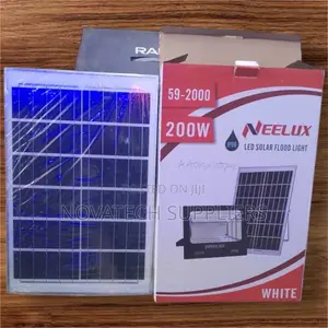 200W Neelux Automatic LED Solar Flood Lights Sahn