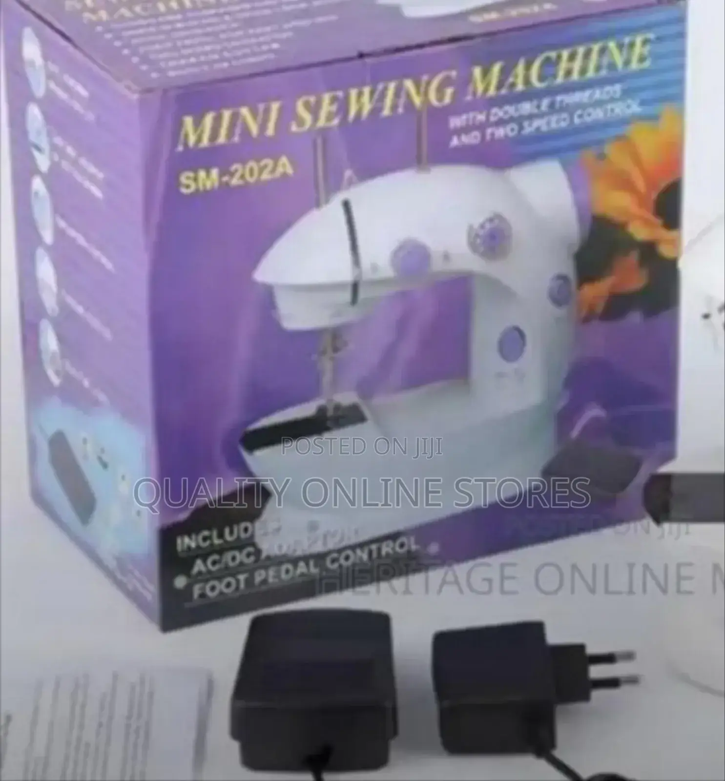 Portable Mini Sewing Machine White