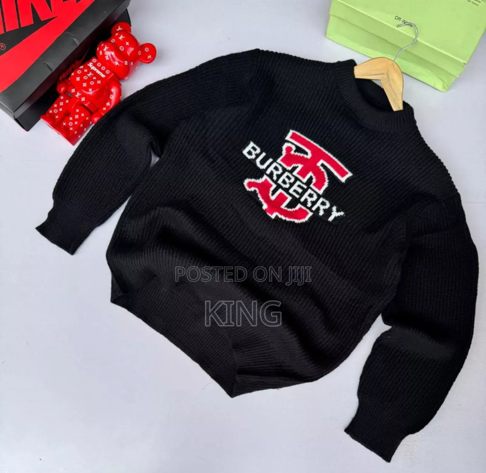 Black Burberry Sweaters/Cardigan
