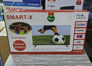 Smart-X 32" FHD LED Smarttv/Freeview, Satellite Tuner-2-Year