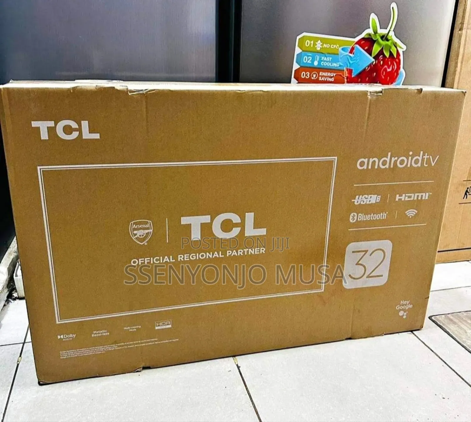 Tcl 32 Inch Smart Qled Google Tv 32s5k –Hdr10, Dolby Audio, Chromecast