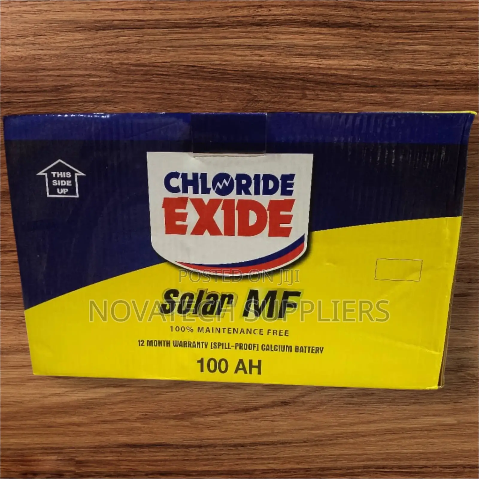 100ah Chloride Exide Maintenance Free Solar Batteries Zaka