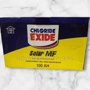 100ah Chloride Exide Maintenance Free Solar Batteries Fuhn