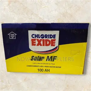 100ah Chloride Exide Maintenance Free Solar Batteries Huma