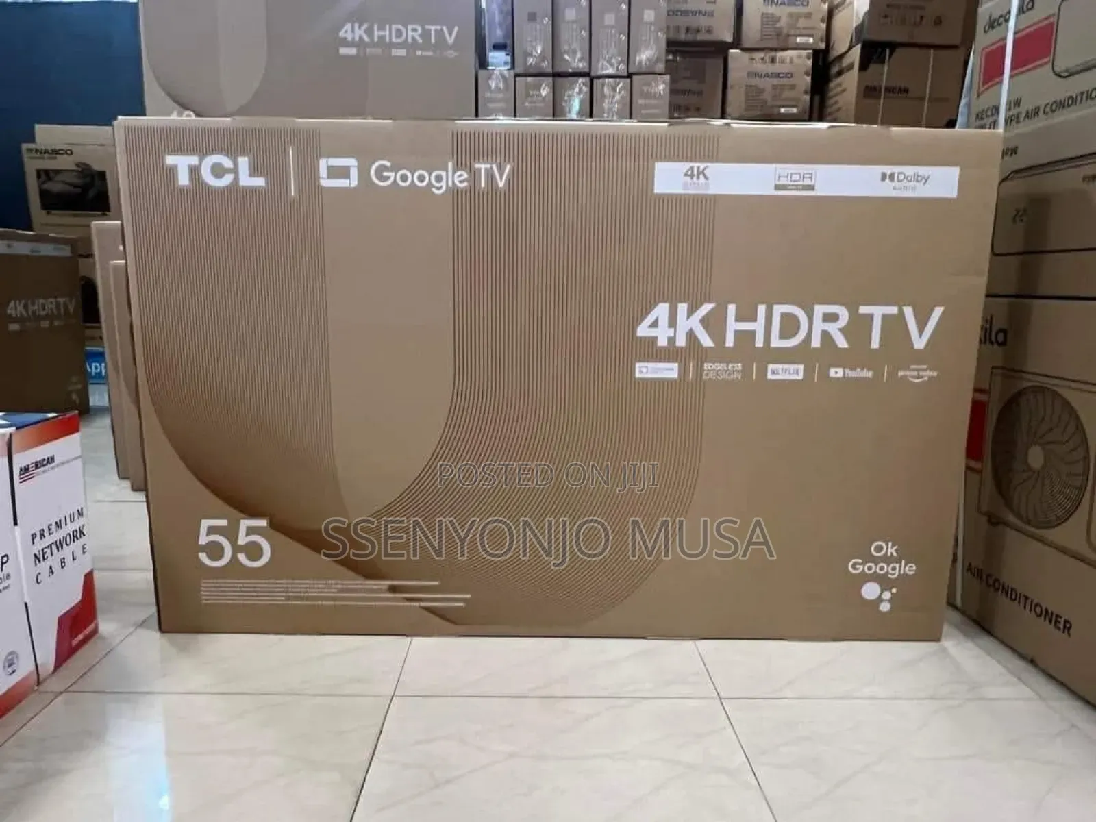 Tcl 55p635 55-inch Uhd Hdr Google Tv-smart Android Led Tv