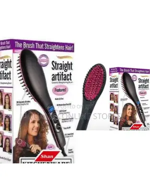3 in 1 Electric Hair Straightener Brush
