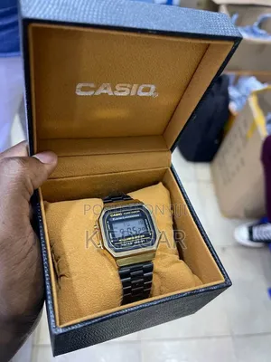 Black Water Resistant Casio Watch