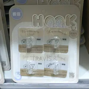 4pcs Traceless Sticking Hooks