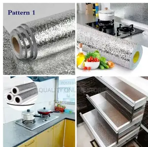 Kitchen Waterproof Sliver Wallpaper