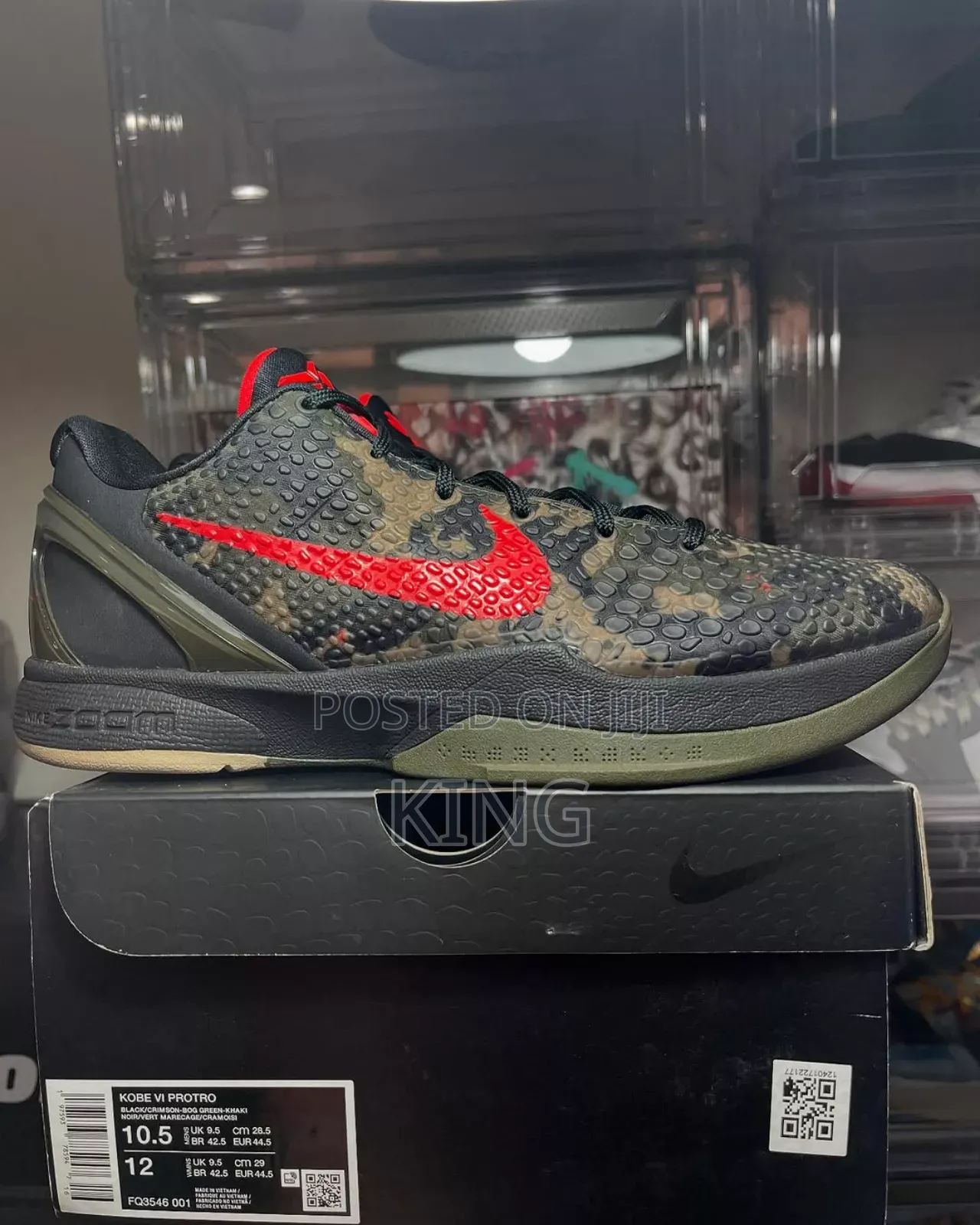 Actual Nike Kobe 6 Protro Italian Camo