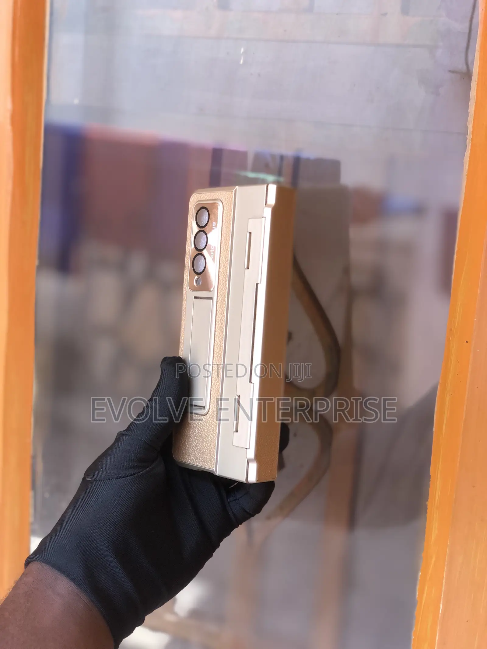 Samsung Galaxy Z Fold 3 Case With Hinge and Screen Protector