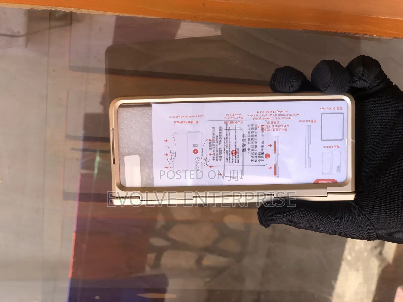 Samsung Galaxy Z Fold 3 Case With Hinge and Screen Protector