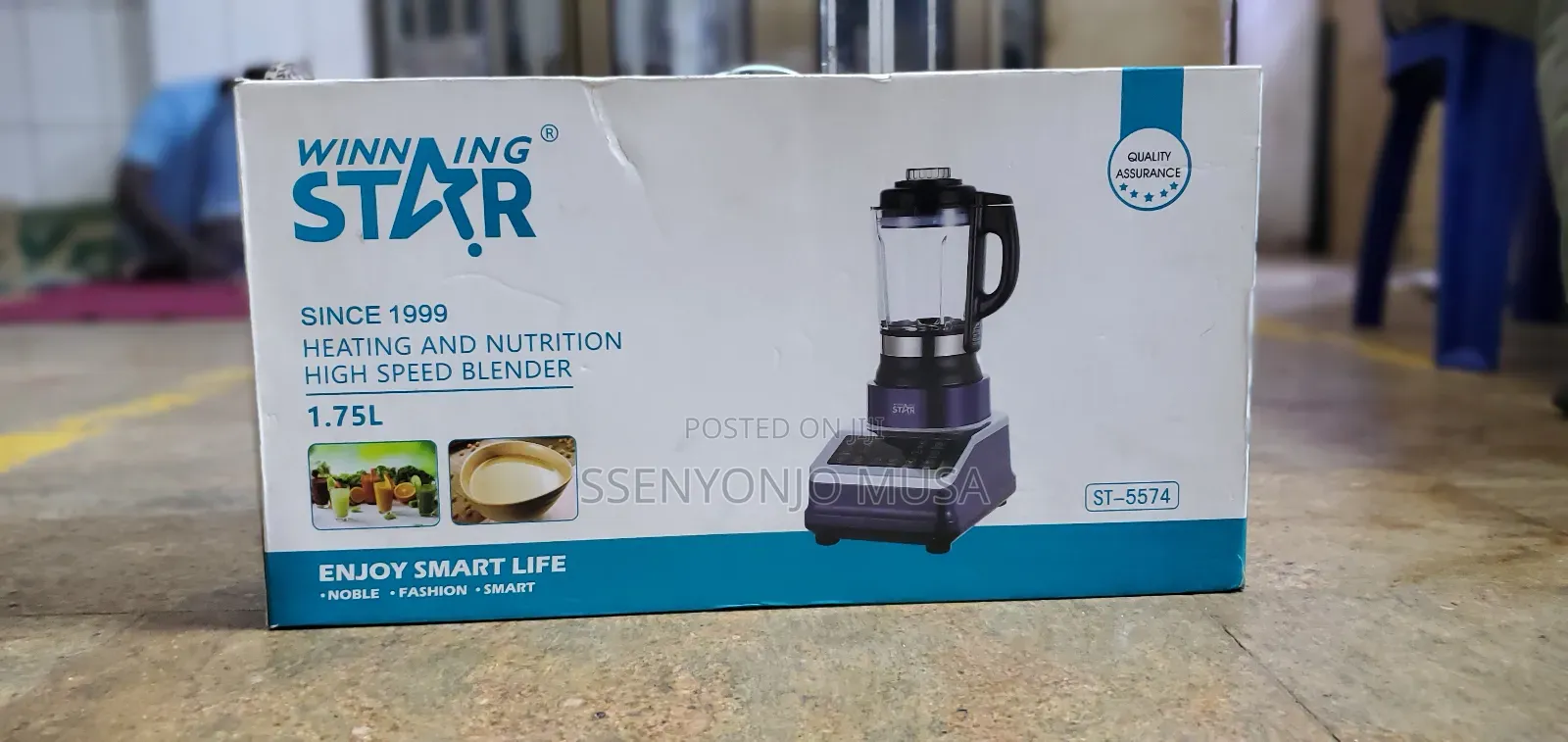 Winning Star Blender Touchcontrol Professional St-5574-800w-1.75l