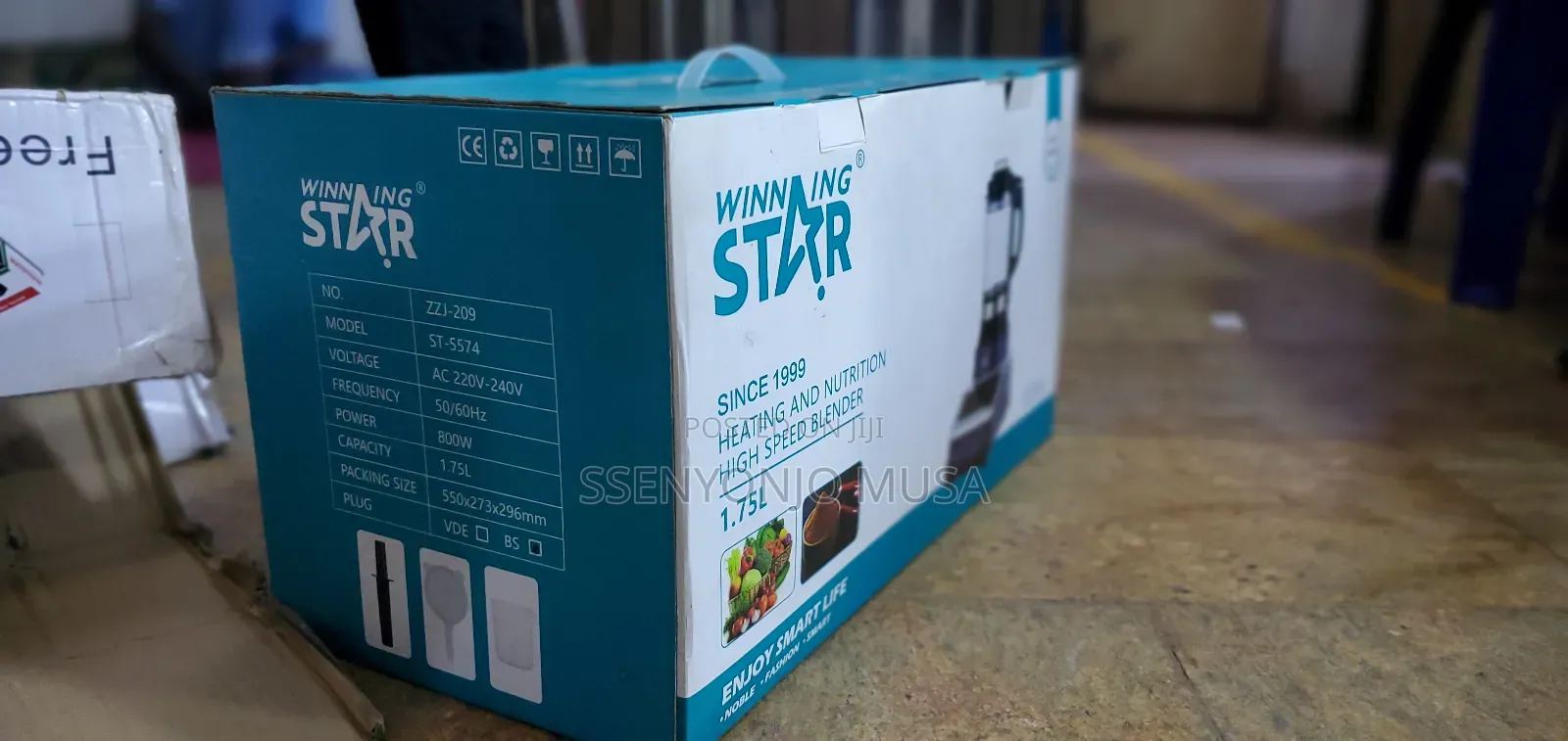 Winning Star Blender Touchcontrol Professional St-5574-800w-1.75l