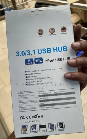 3.0 Usb Hub+ Card Reader